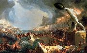 Thomas Cole Course of Empire Destruction oil painting picture wholesale